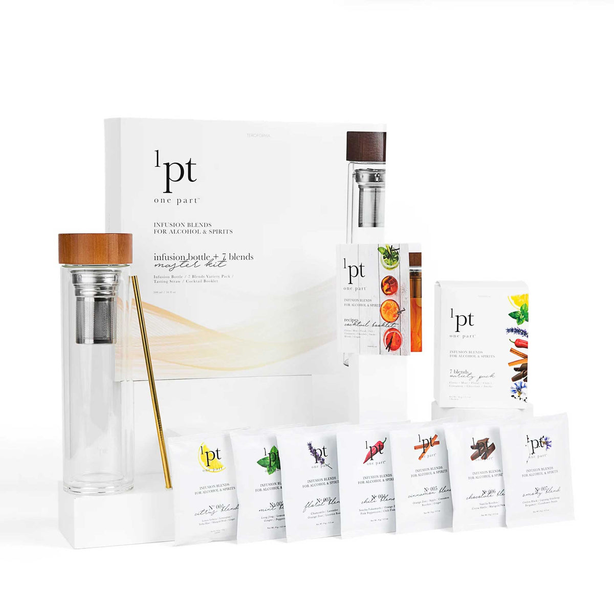 1PT INFUSIONS MASTER-KIT | COCKTAIL- & BAR-SET | Teroforma
