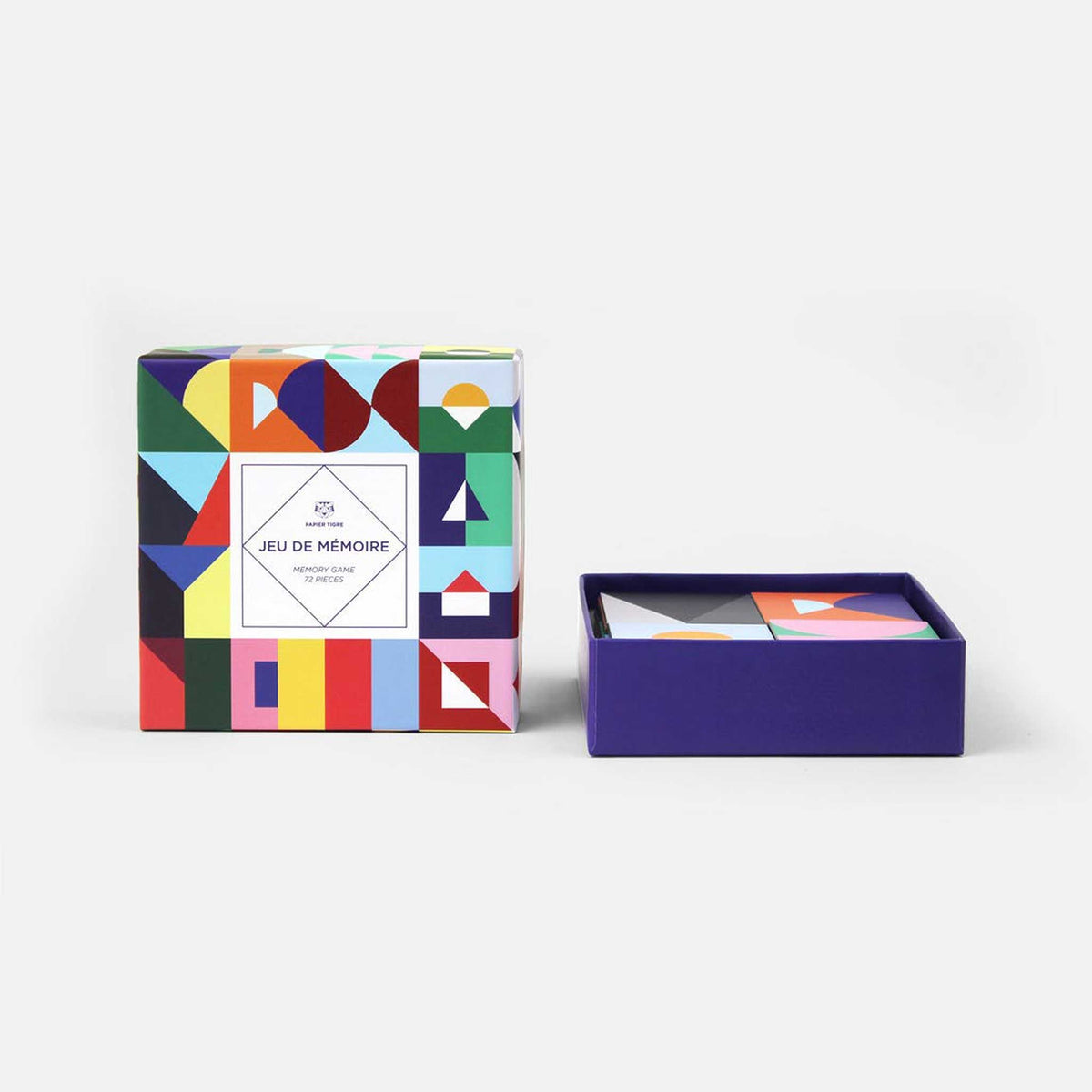 Memory-Spiel – 72 Karten · Recyclingpapier | Papier Tigre