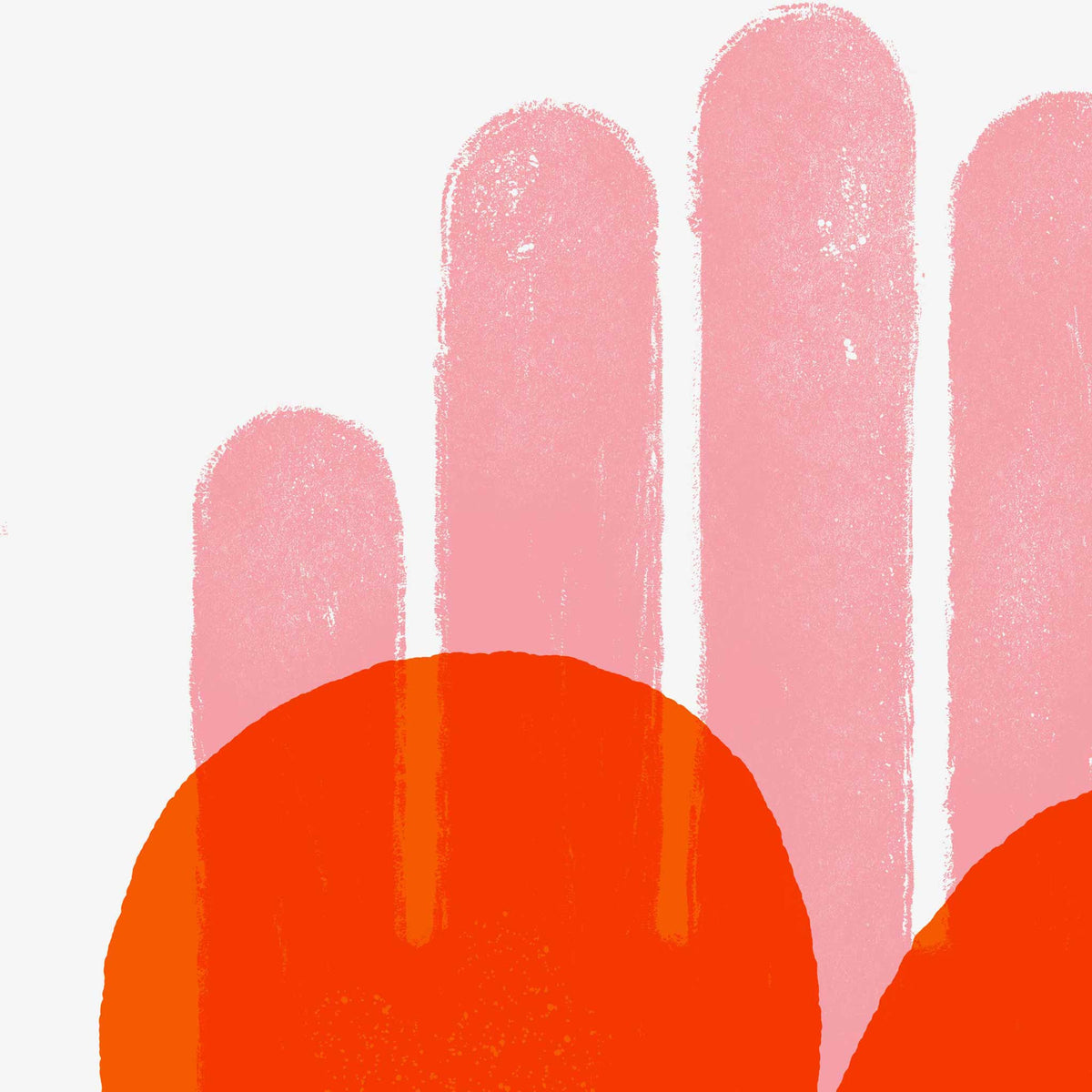 ROTES HERZ | Grafik POSTER | A3 Format | Just Another Cool Design