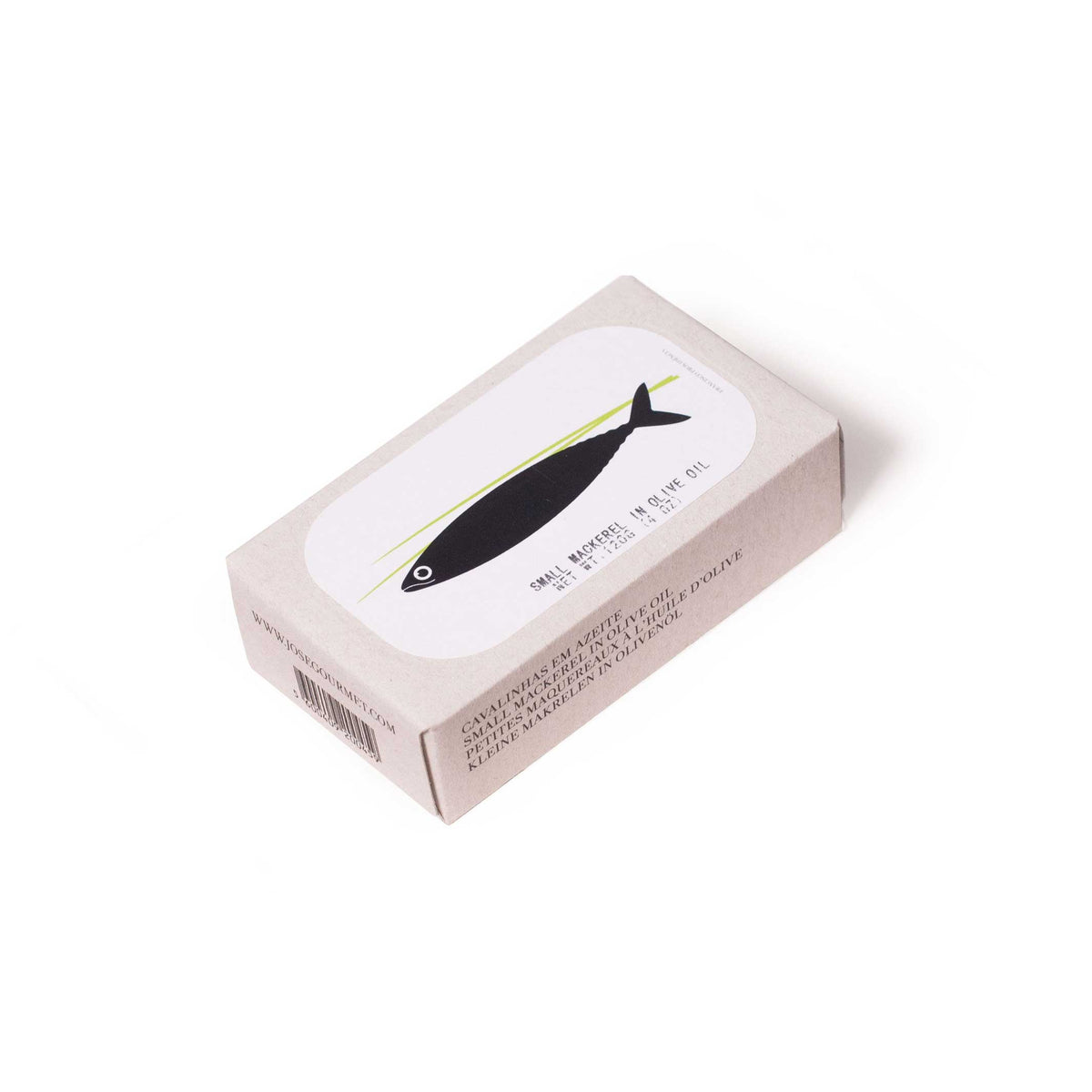 Petit MACKRELE à l'huile d'olive | Épicerie fine CONSERVE DE POISSON | 120gr | José Gourmet