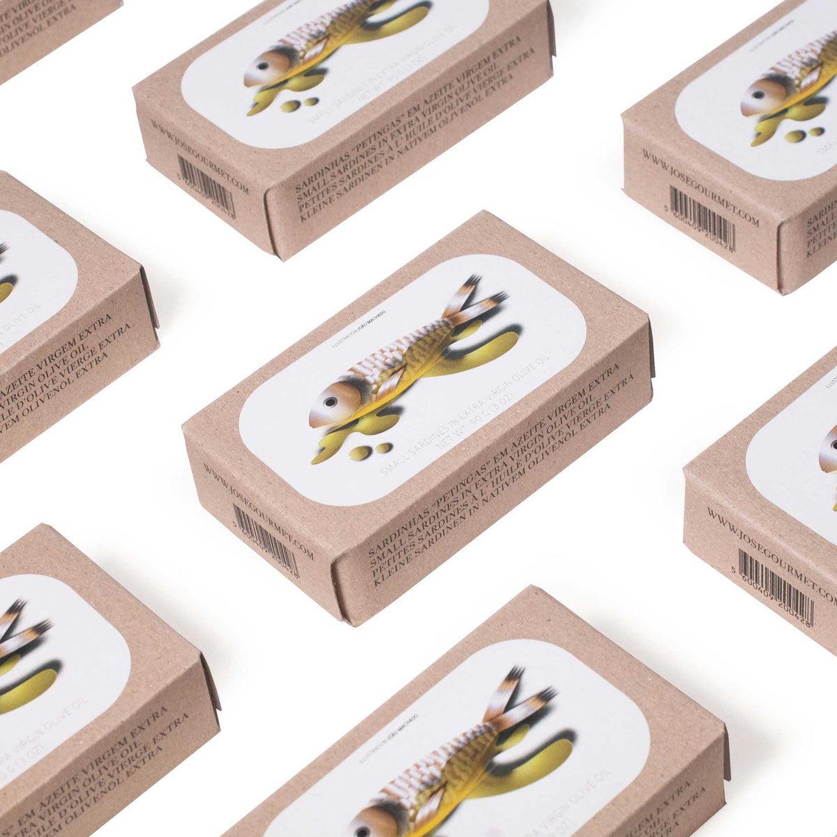 Petites SARDINES à l'huile d'olive extra vierge | Épicerie fine CONSERVE DE POISSON | 90gr | José Gourmet