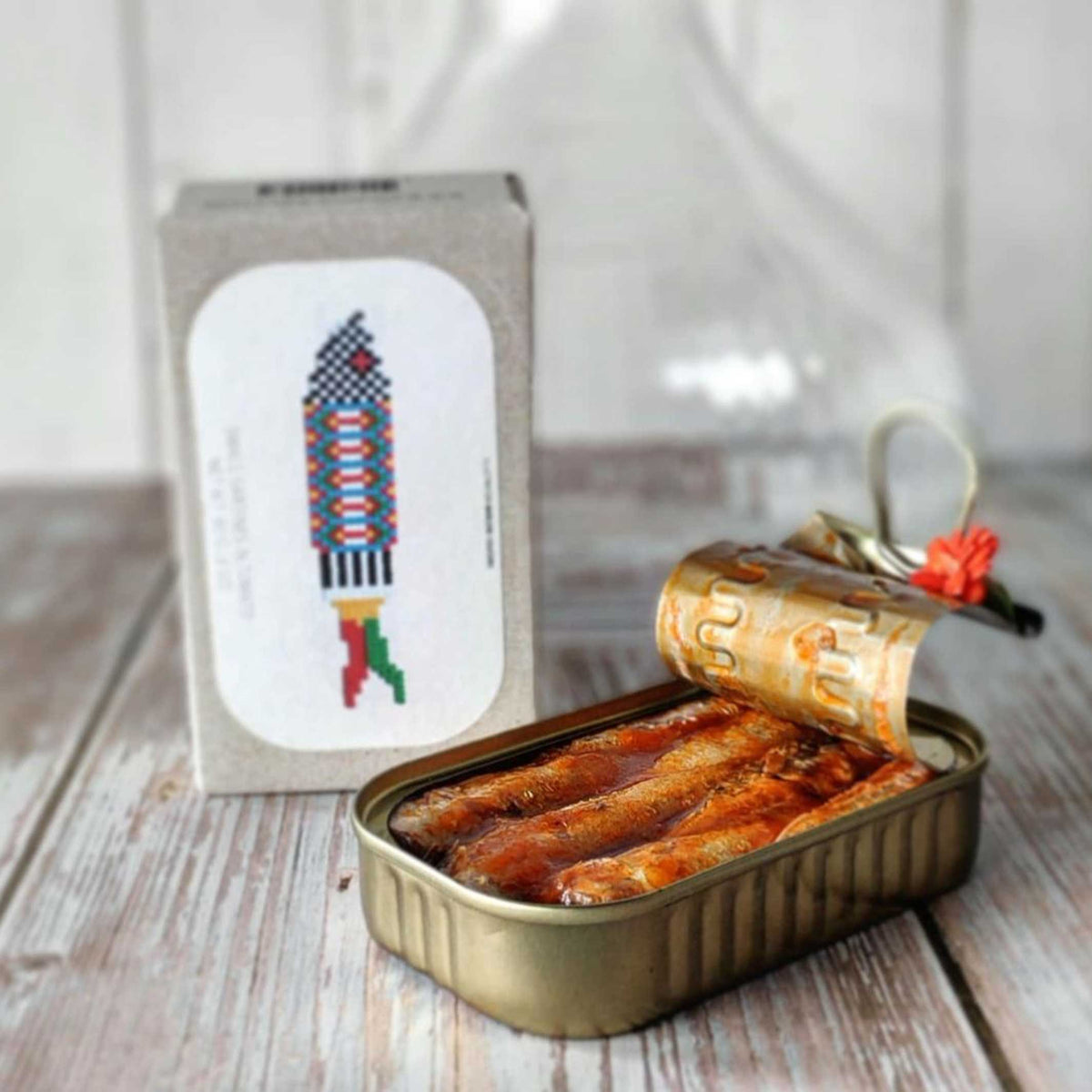Petites SARDINES à la sauce tomate | Épicerie fine CONSERVE DE POISSON | 90gr | José Gourmet