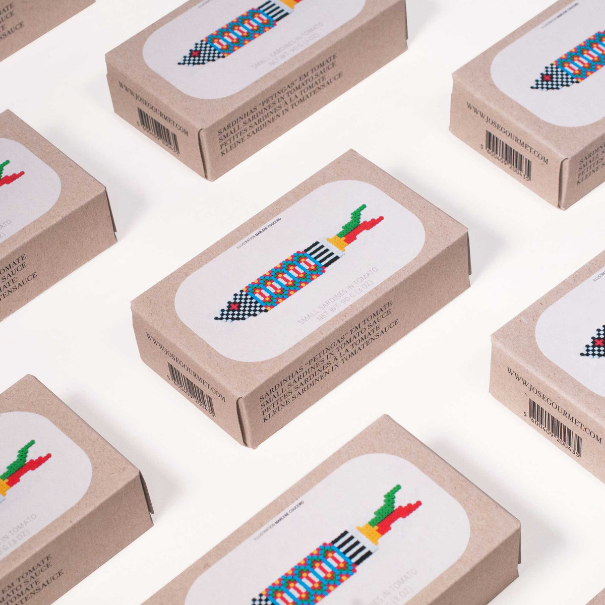Petites SARDINES à la sauce tomate | Épicerie fine CONSERVE DE POISSON | 90gr | José Gourmet