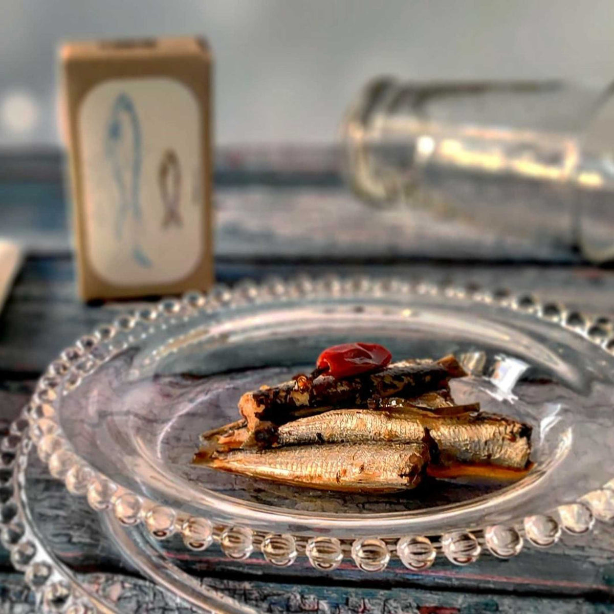 Kleine pikante Sardinen in Olivenöl – 90 g | José Gourmet