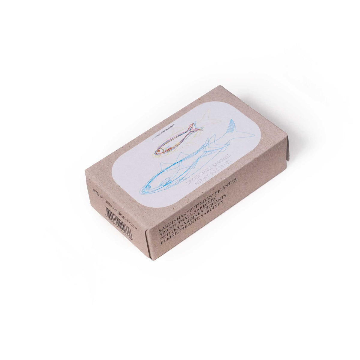 Petites sardines épicées à l'huile d'olive | Charcuterie POISSON EN CONSERVE | 90g | José Gourmet