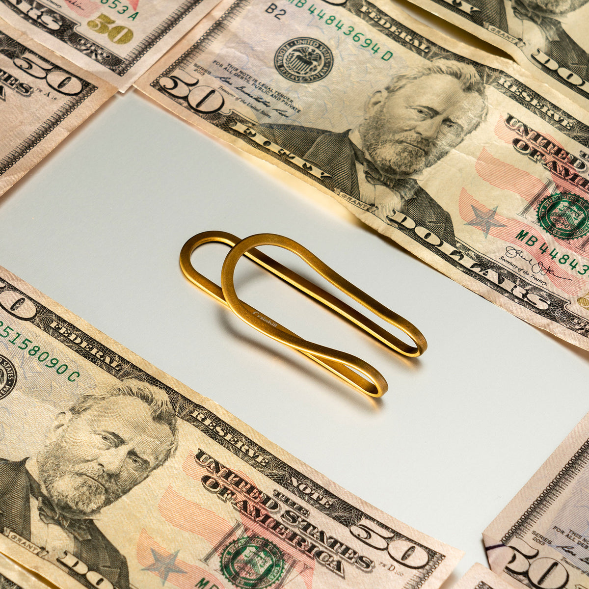 Money Clip Station – Titanium | Craighill