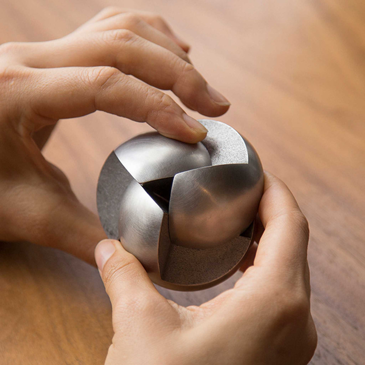 Knobelspiel Venn – Edelstahl · Ø 5,7 cm | Craighill