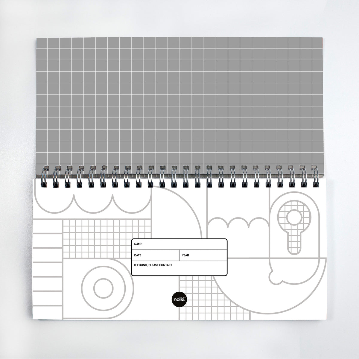 WEEKLY PLANNER Luna Park | WOCHEN SCHREIBTISCH PLANER | 108 Seiten | nolki