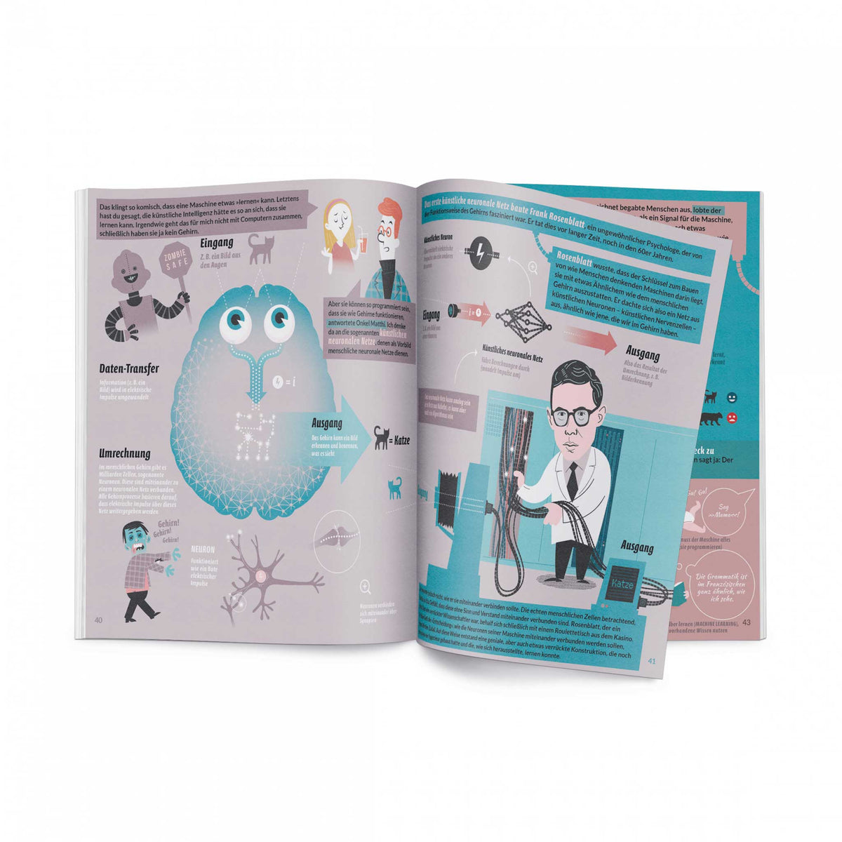 AVA im Land der Zukunft | Wie KÜNSTLICHE INTELLIGENZ funktioniert | KINDER-WISSENBUCH | Ryszard Tadeusiewicz & Maria Mazurek | Helvetiq - Charles & Marie