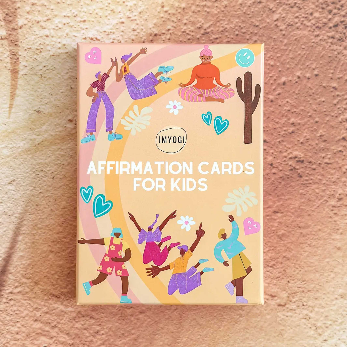 AFFIRMATION CARDS for KIDS | KARTENSET | 30 Übungen zur SELBSTBESTÄTIGUNG für Kinder | IMYOGI