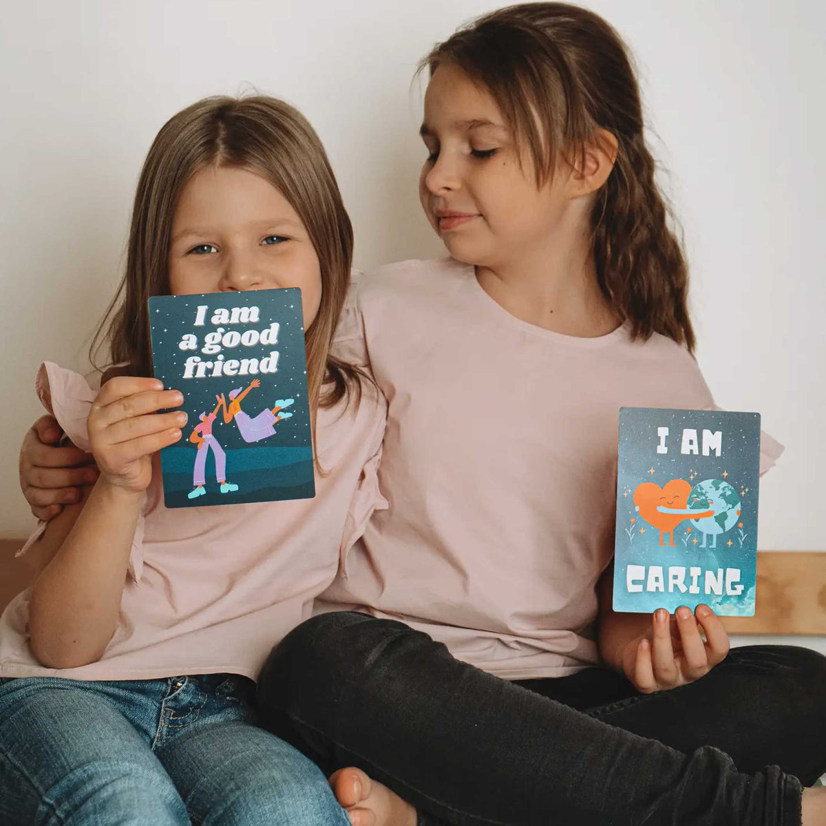 AFFIRMATION CARDS for KIDS | KARTENSET | 30 Übungen zur SELBSTBESTÄTIGUNG für Kinder | IMYOGI