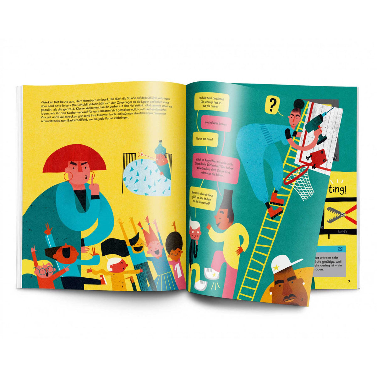 TING! | Wie MARKETING die Welt verführt | KINDER-WISSENBUCH | Cary Steinmann & Laura Simon | Helvetiq - Charles & Marie