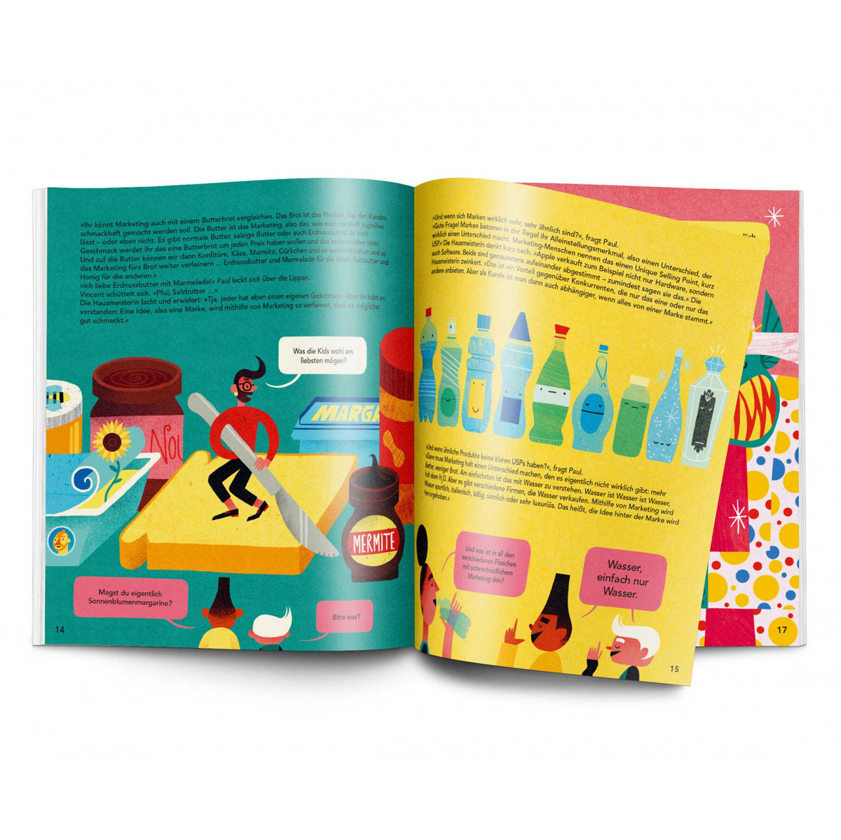 TING! | Wie MARKETING die Welt verführt | KINDER-WISSENBUCH | Cary Steinmann & Laura Simon | Helvetiq - Charles & Marie